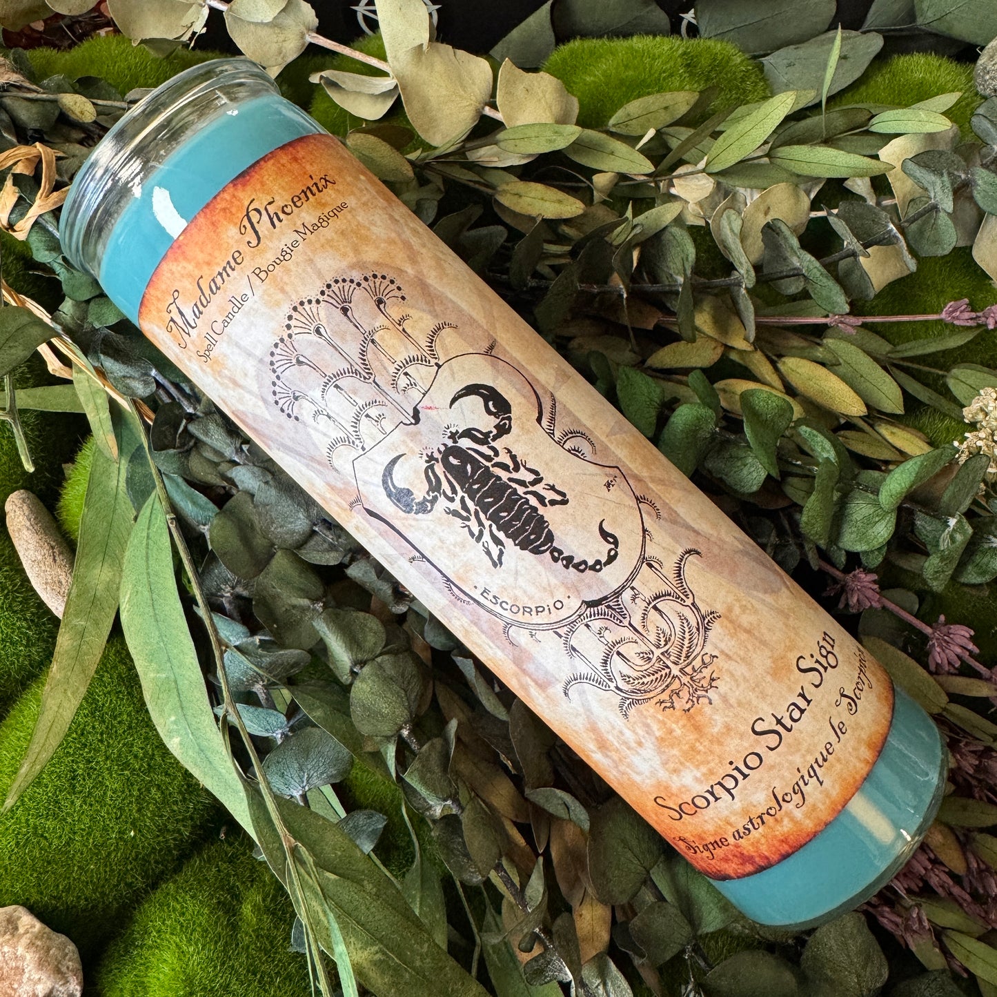 Zodiac Magic Scorpio Spell Candle