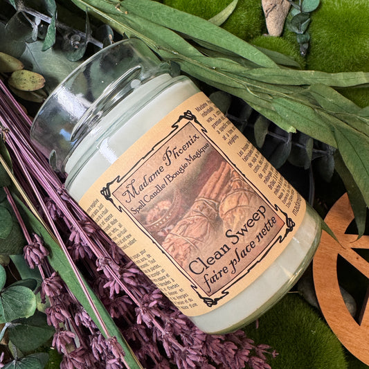 Clean Sweep Cleansing & Blessing Candle