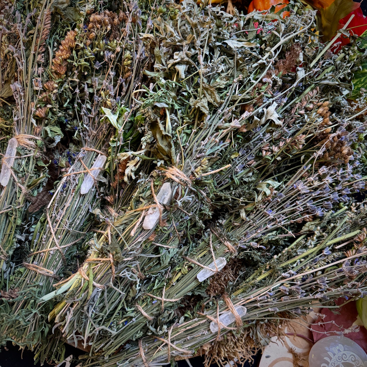 Handmade Herbal Blessing Wands
