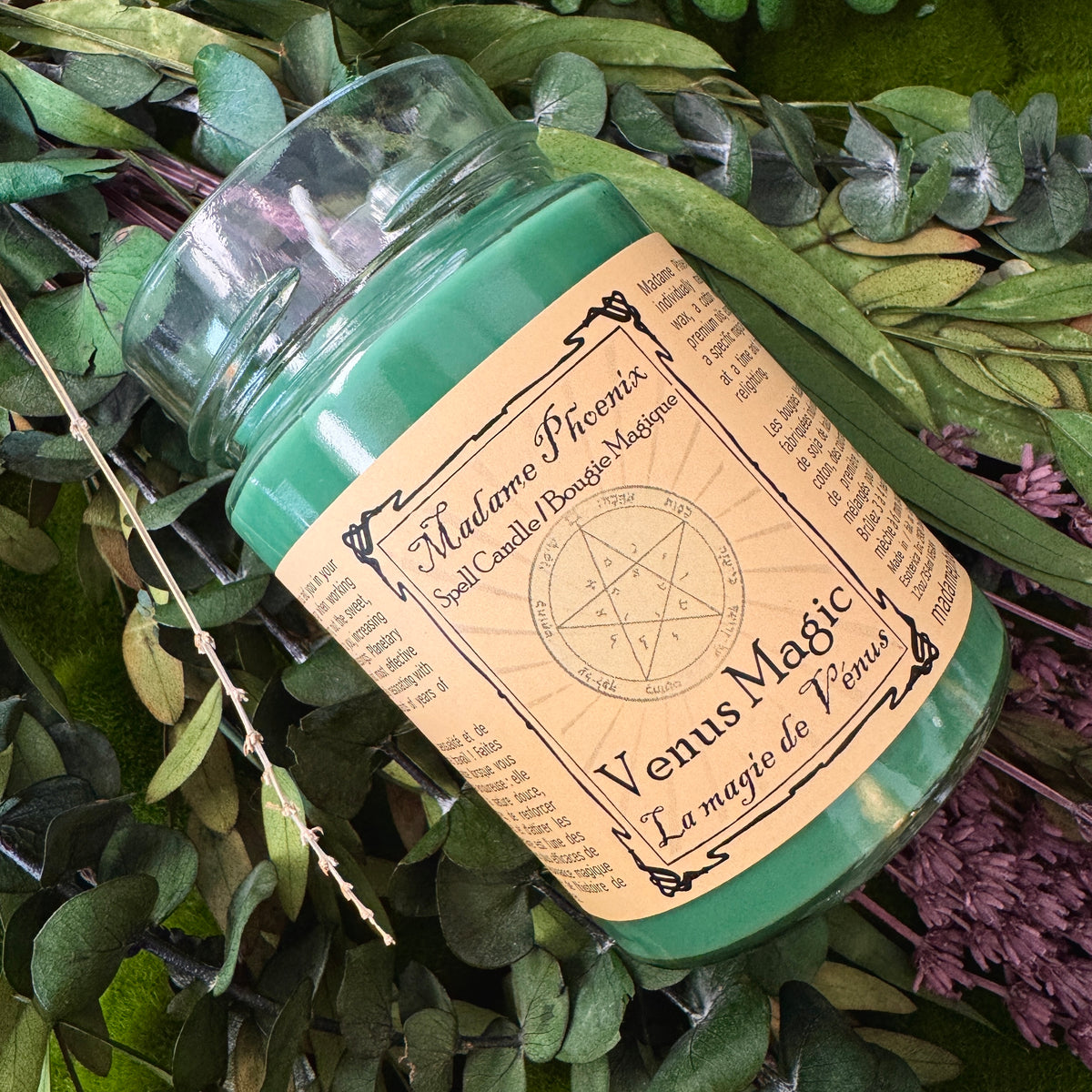 Bougie de bénédiction de Vénus