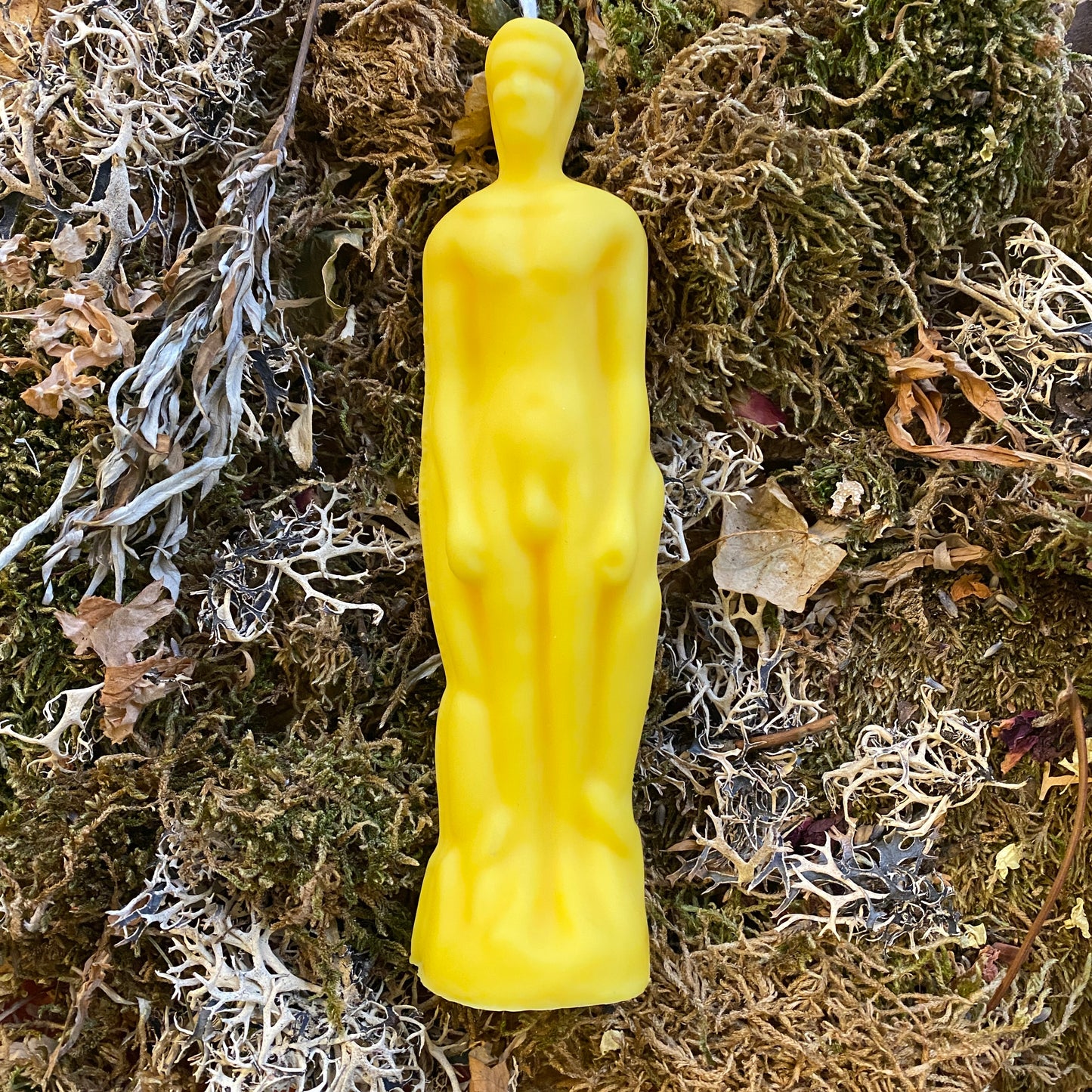 Bougie figure (mâle) pour sorts et autels