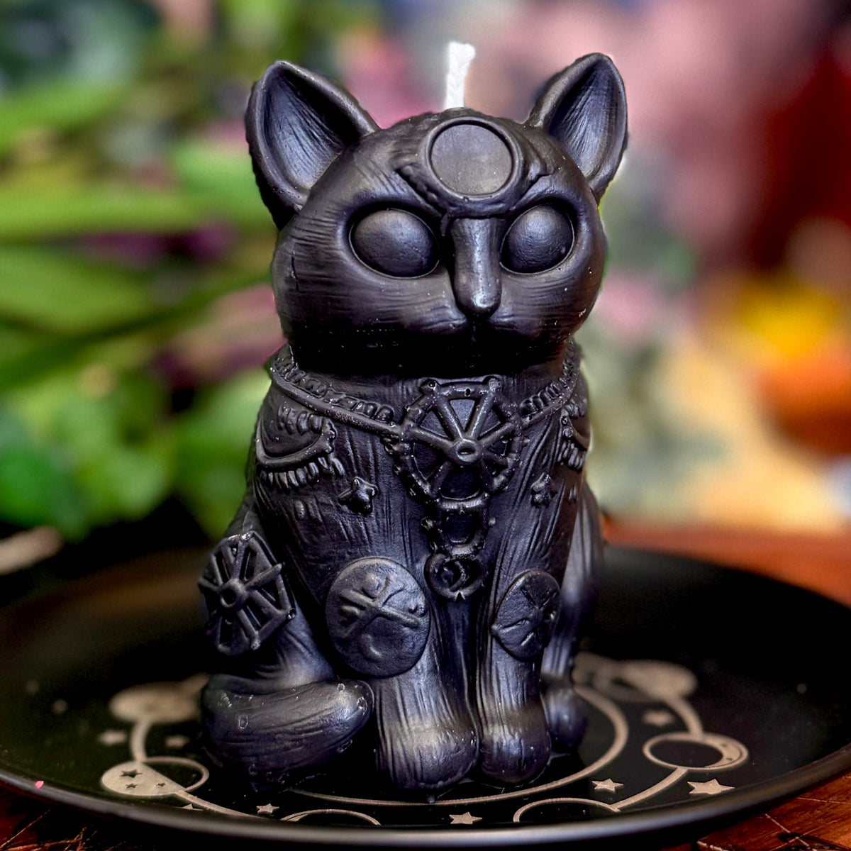 Black Cat Spell Candle