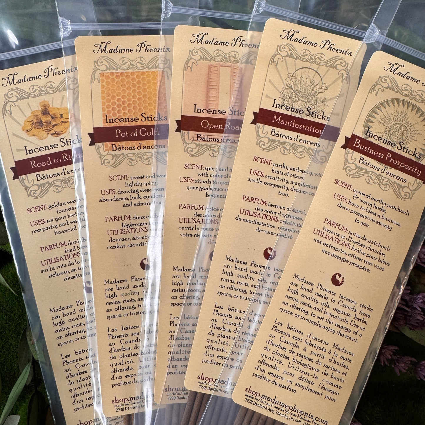 BUNDLES de bâtons d’encens (Achetez-en 4, obtenez-en 1 GRATUIT)