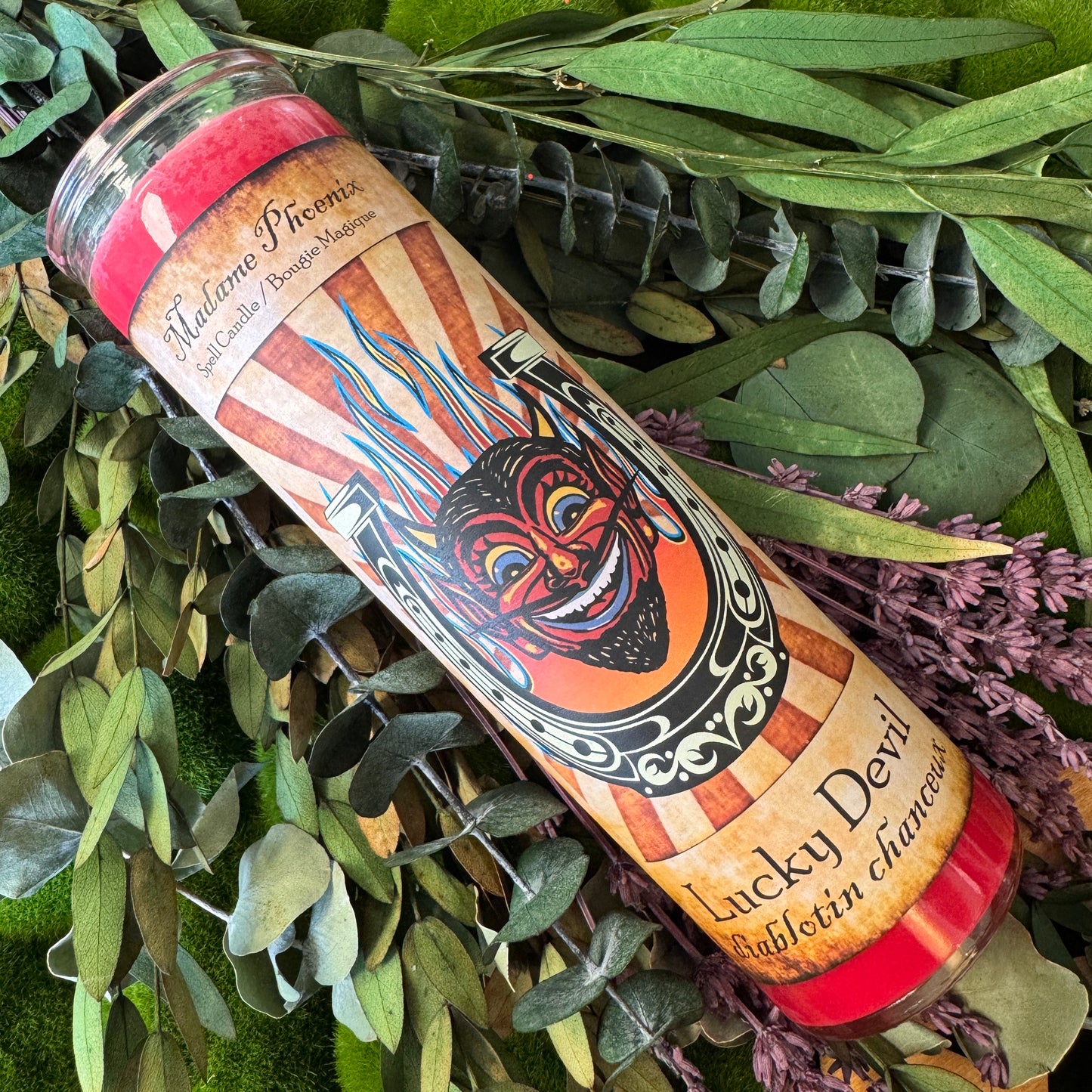 Lucky Devil Spell Candle