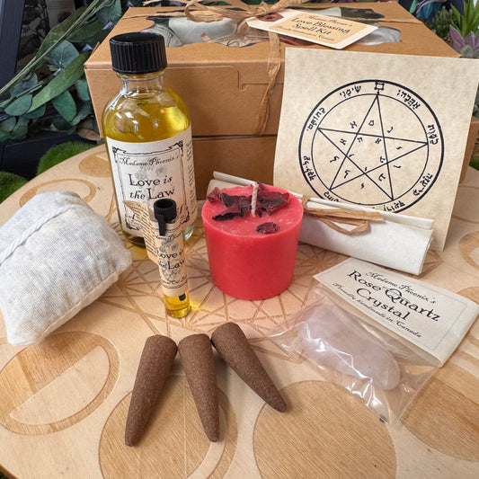 Love Blessing - Kit de sorts d'amour de luxe