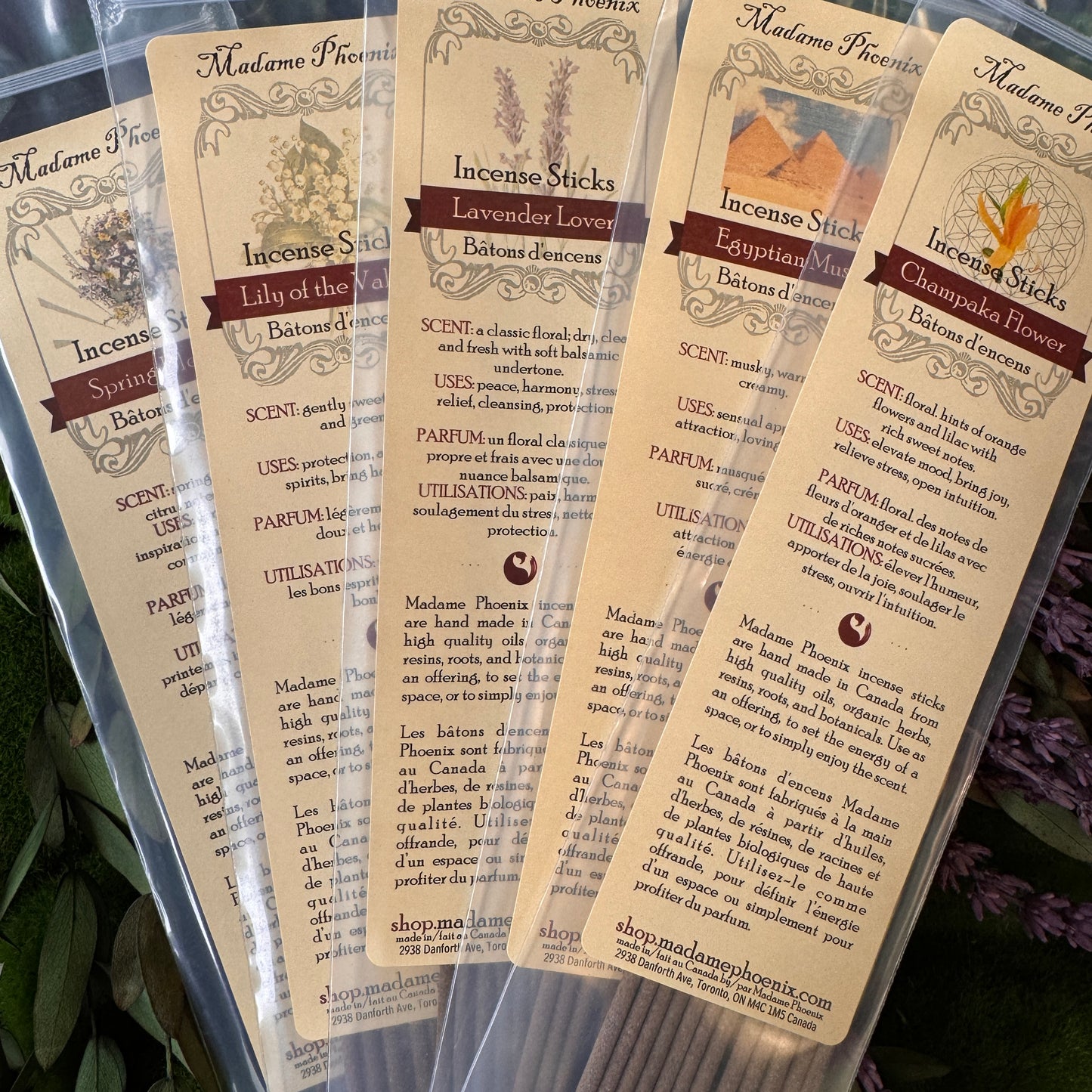 BUNDLES de bâtons d’encens (Achetez-en 4, obtenez-en 1 GRATUIT)