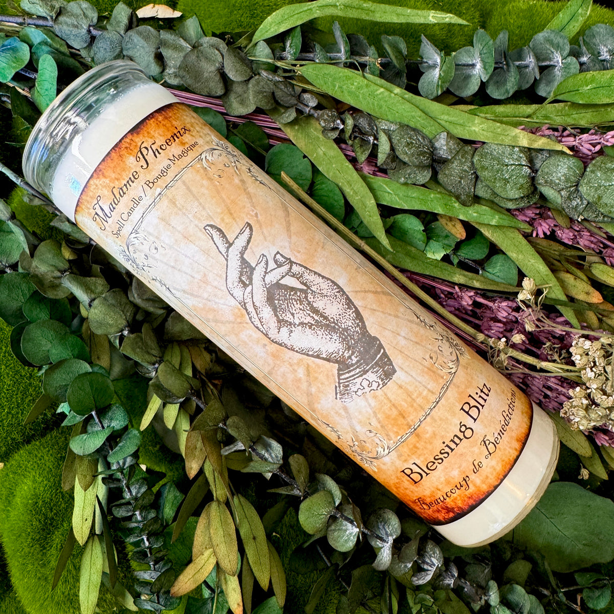 Blessing Blitz Magic Spell Candle