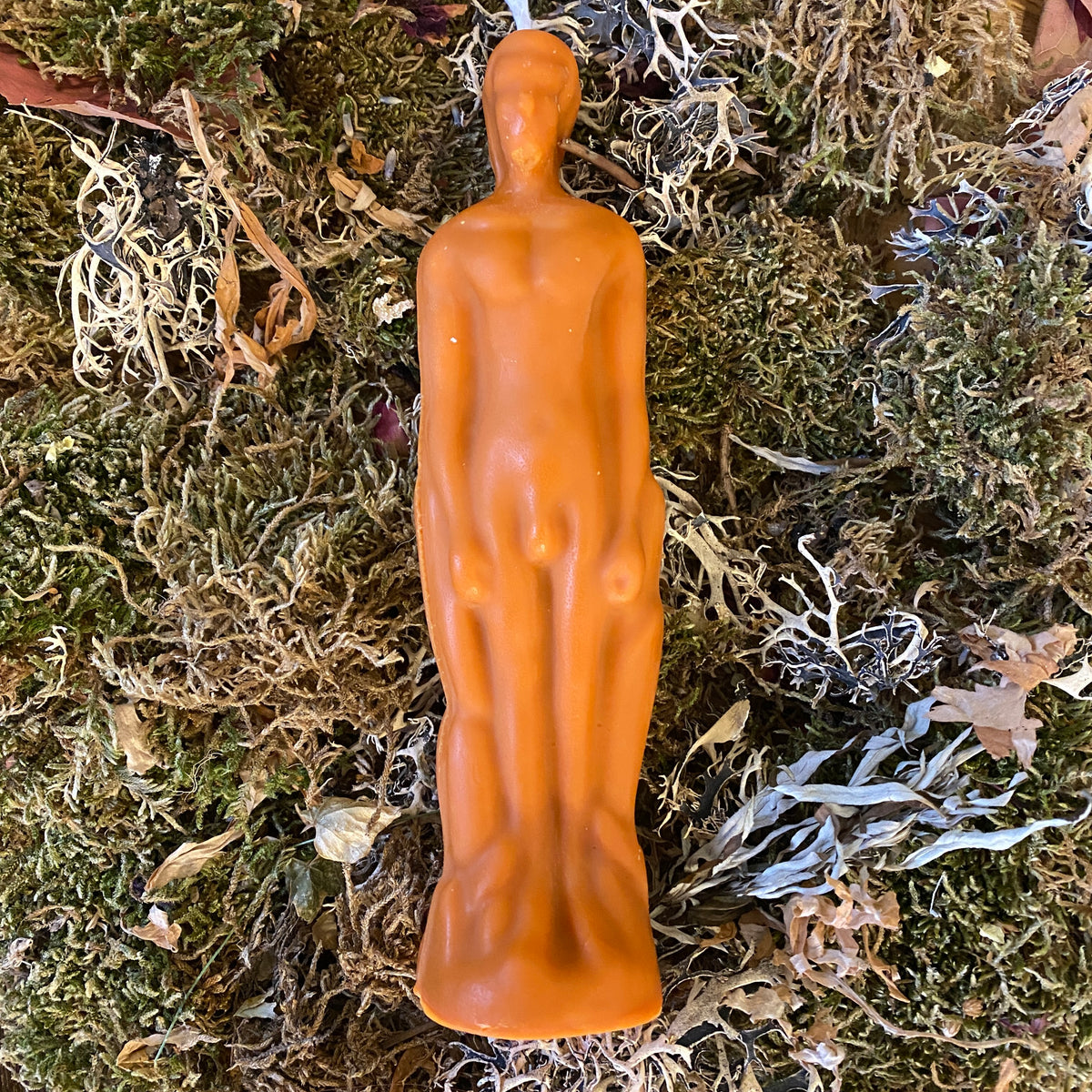 Bougie figure (mâle) pour sorts et autels