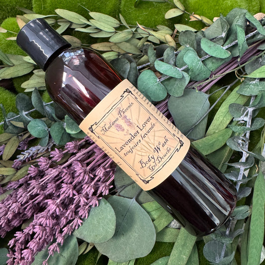 Nettoyant pour le corps magique naturel d'aromathérapie Lavender Lover - 250 ml