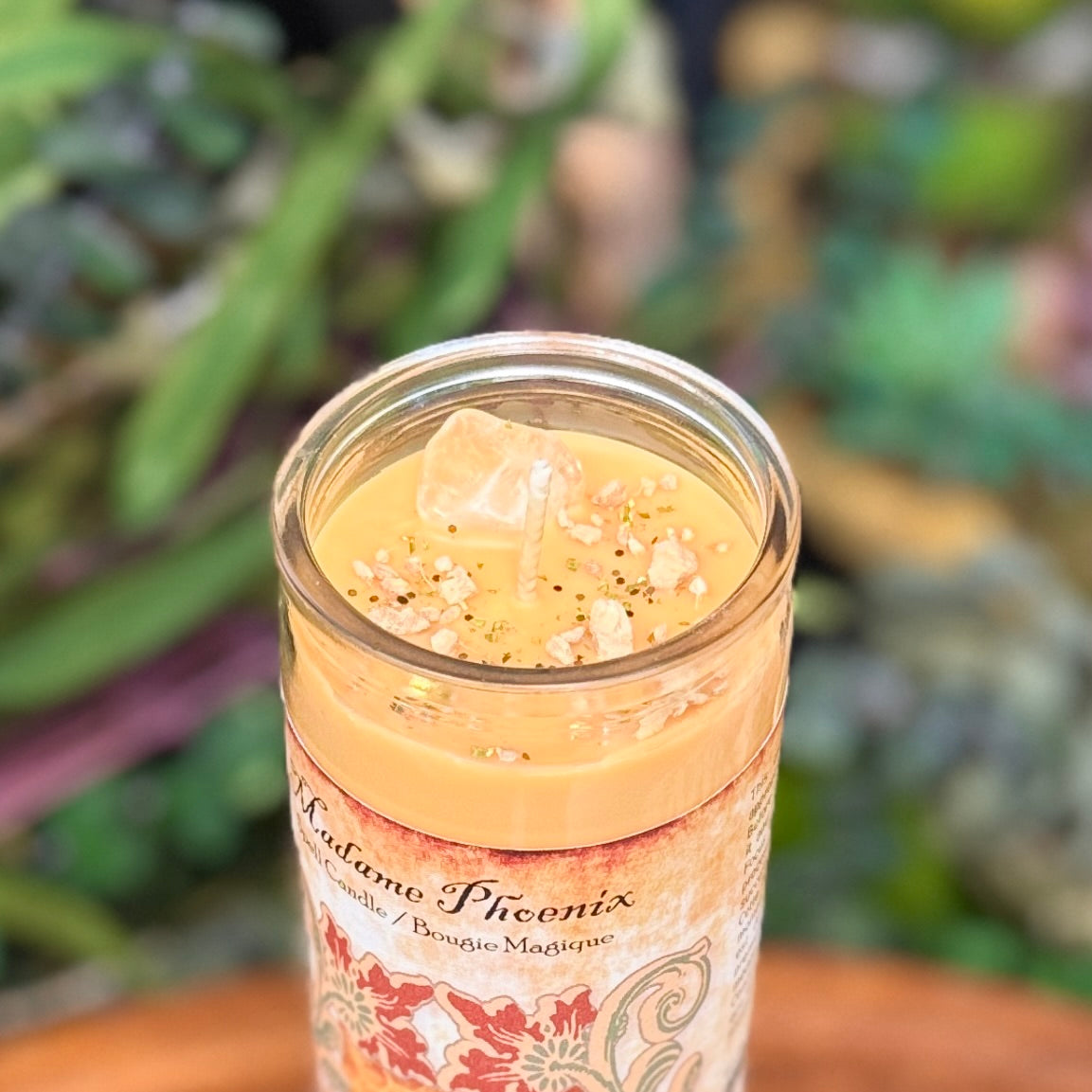 Queen Bee Honey & Amber Ritual Spell Candle