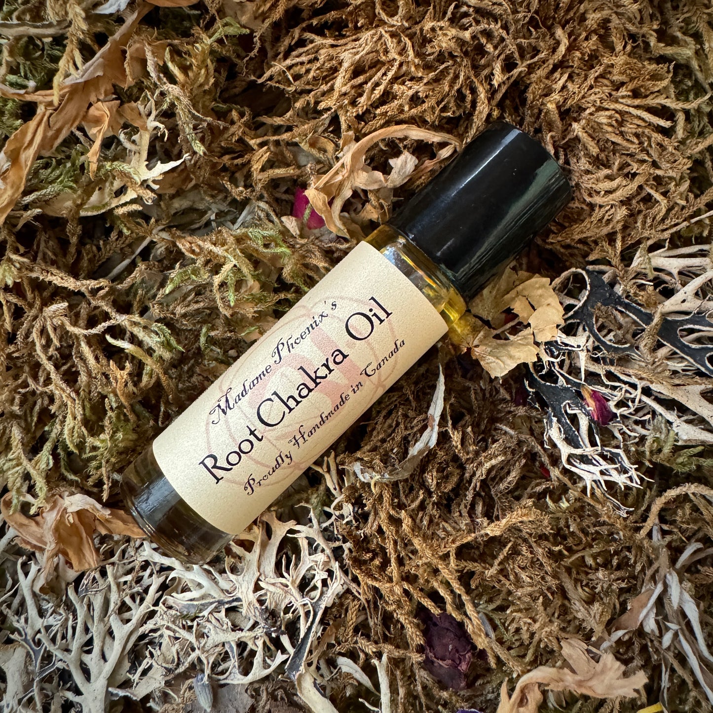 Rouleaux de mélange d’huiles essentielles de guérison des chakras (ENSEMBLE COMPLET)