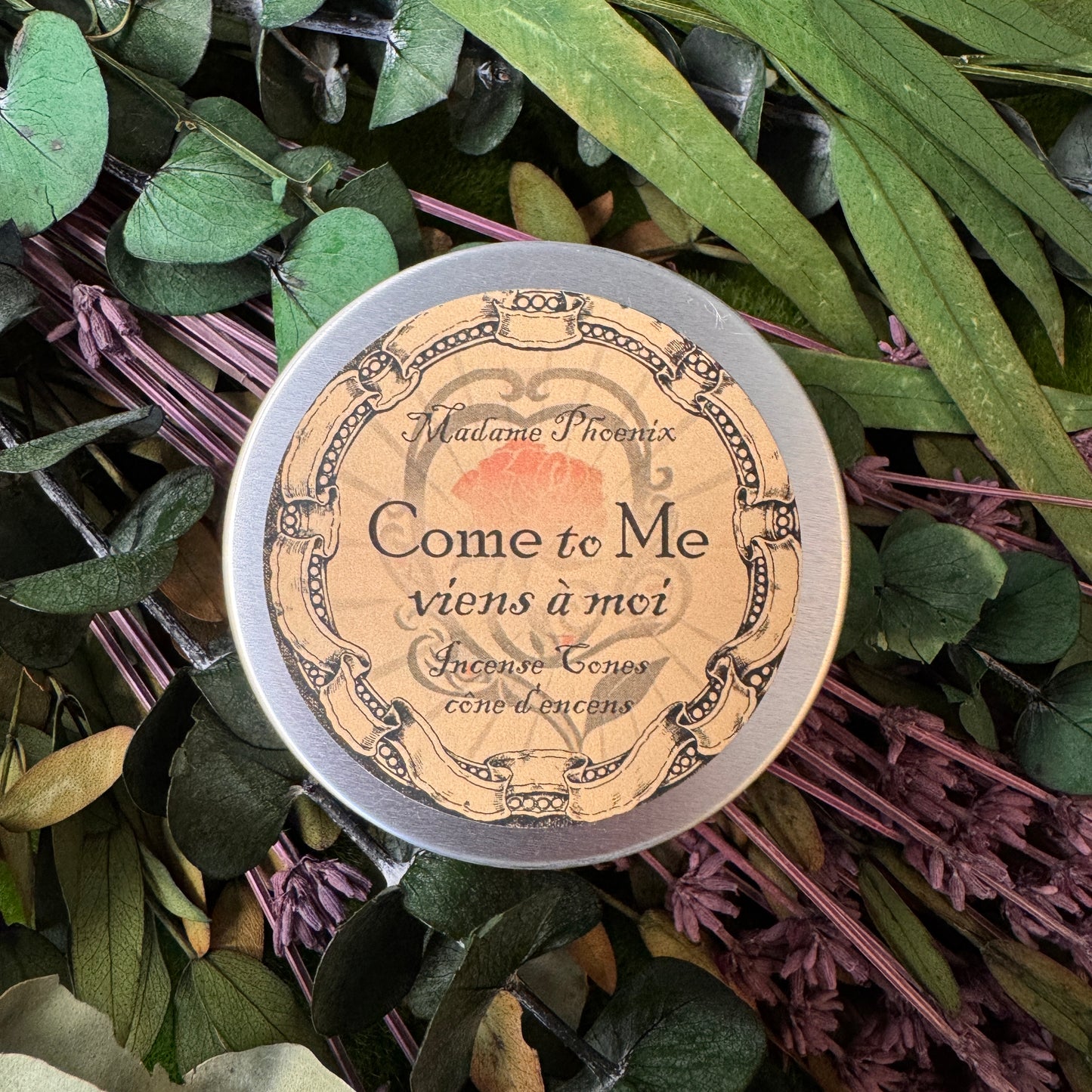 Cone Incense - 1 Tin of 12 Cones