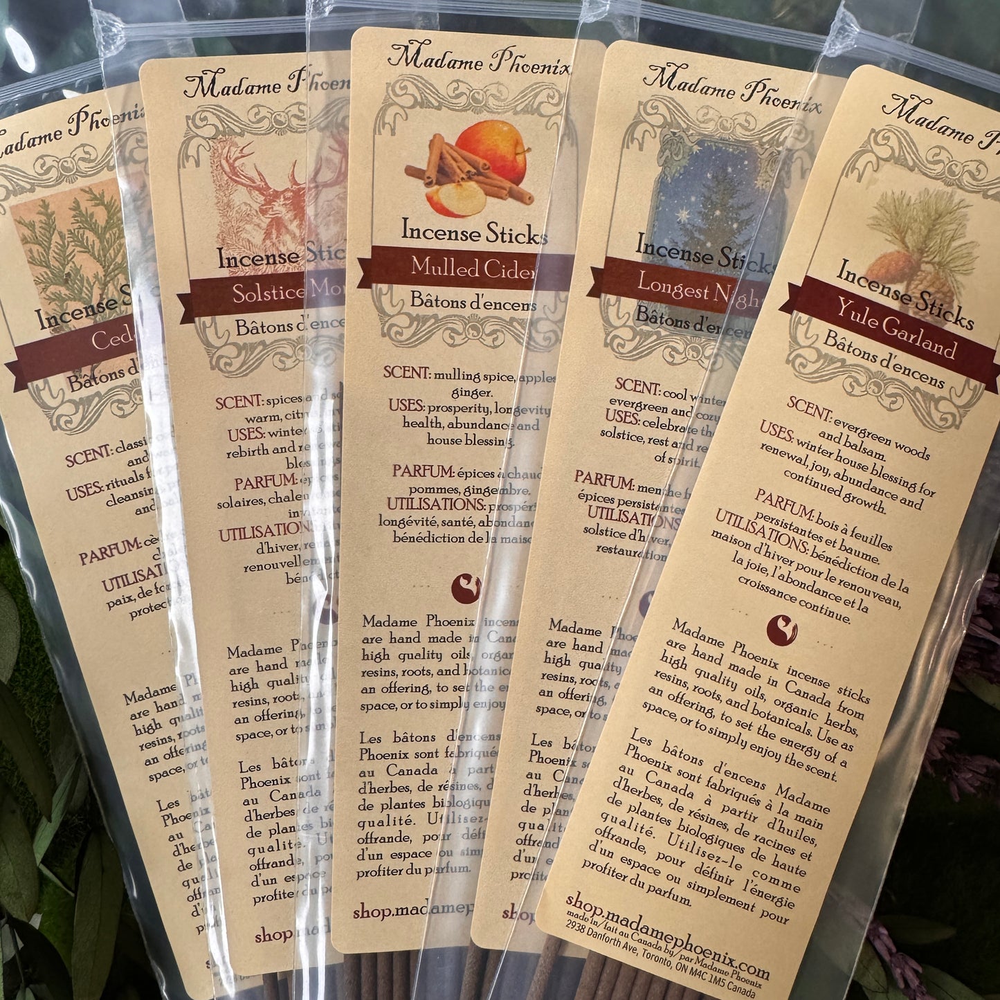 BUNDLES de bâtons d’encens (Achetez-en 4, obtenez-en 1 GRATUIT)