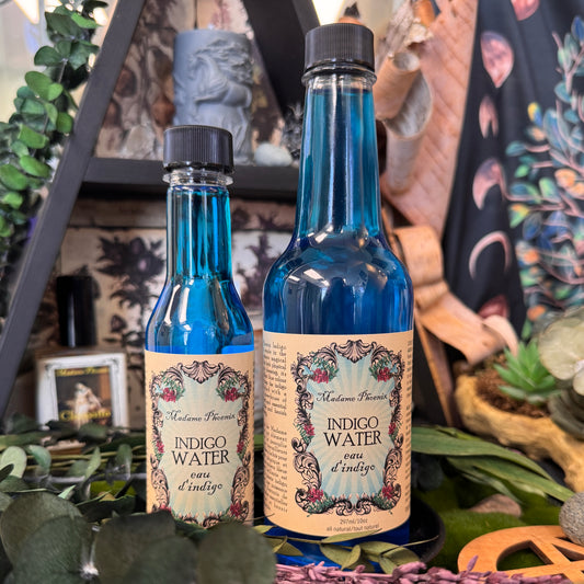 Indigo Water for Spiritual Cleansing and Purification