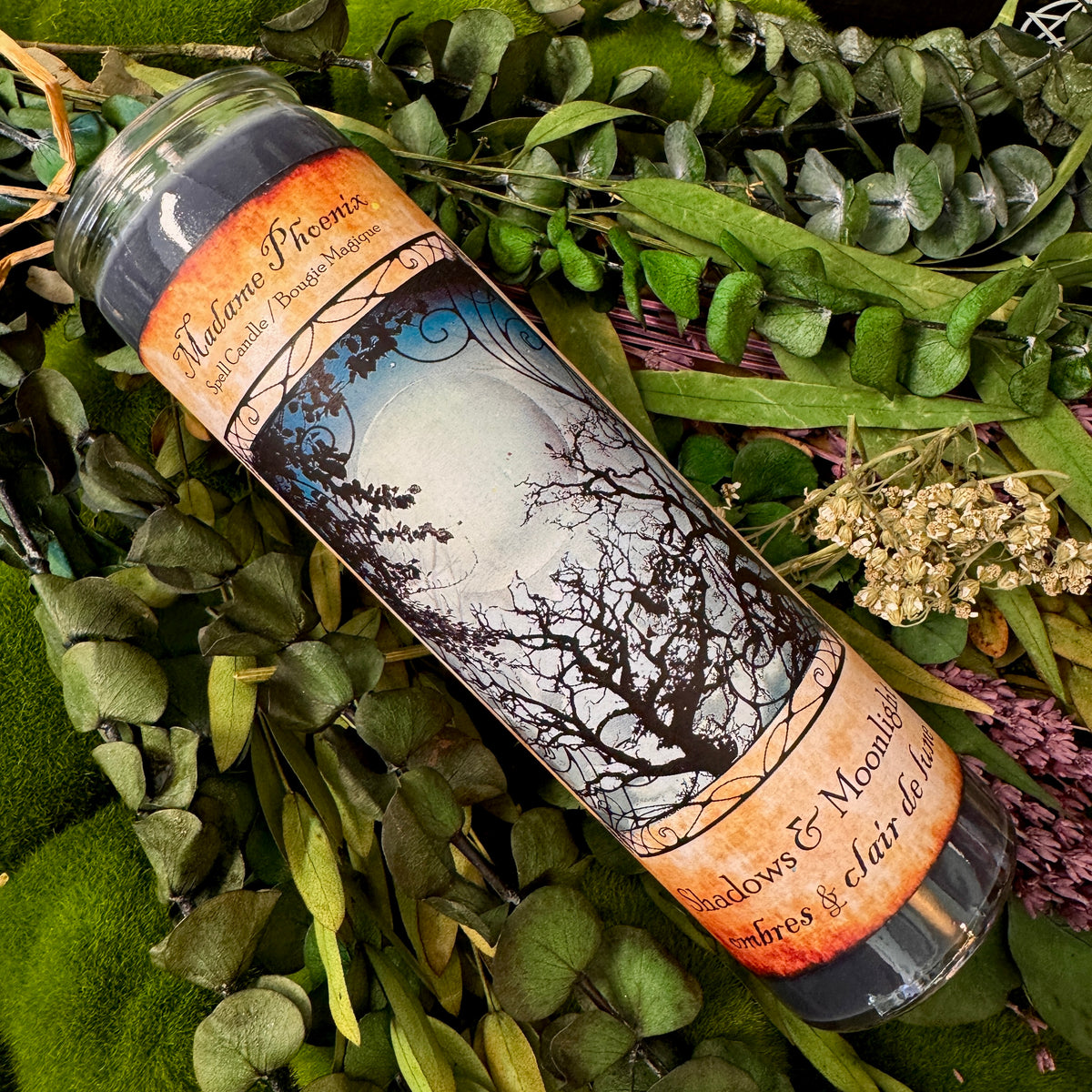 Shadows & Moonlight Samhain Ritual Ancestor Altar Candle