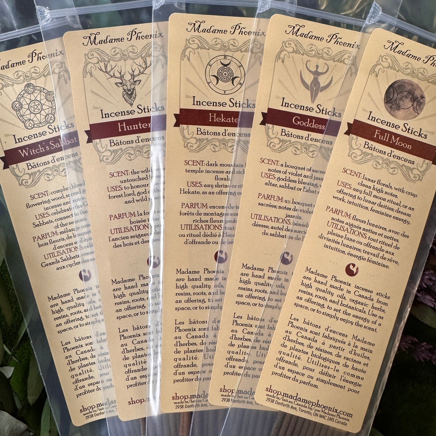 BUNDLES de bâtons d’encens (Achetez-en 4, obtenez-en 1 GRATUIT)