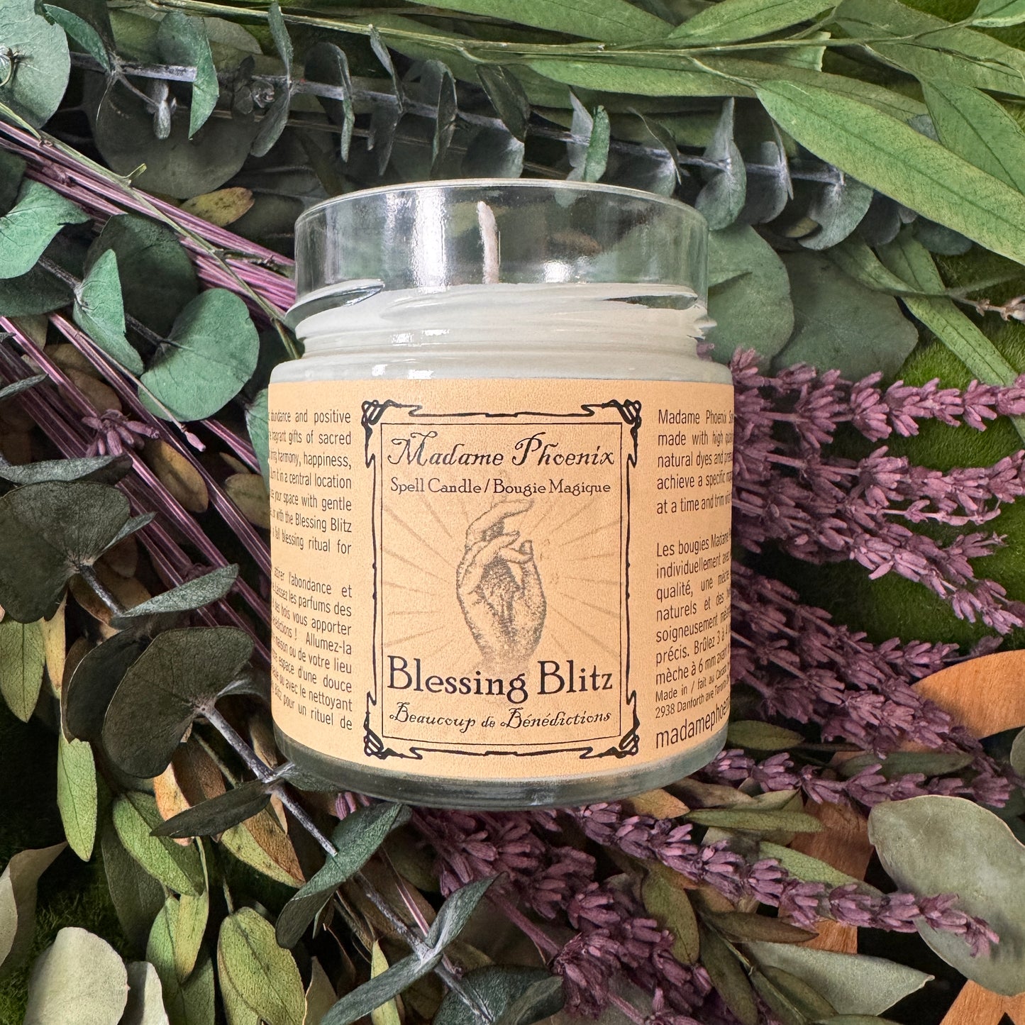 Blessing Blitz Magic Spell Candle
