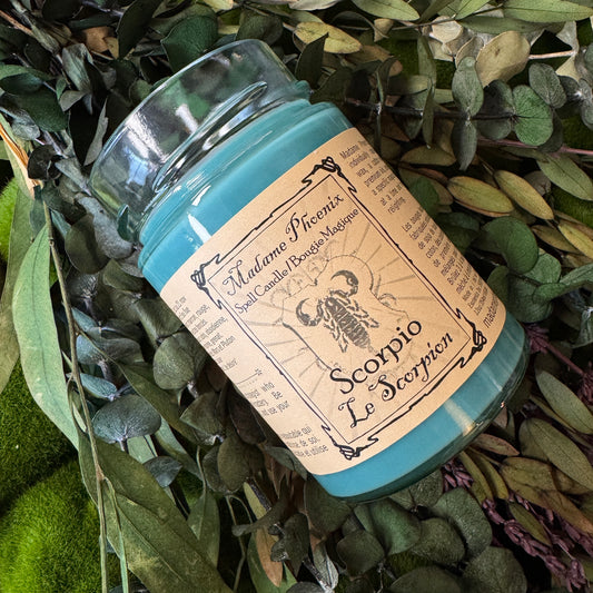 Zodiac Magic Scorpio Spell Candle