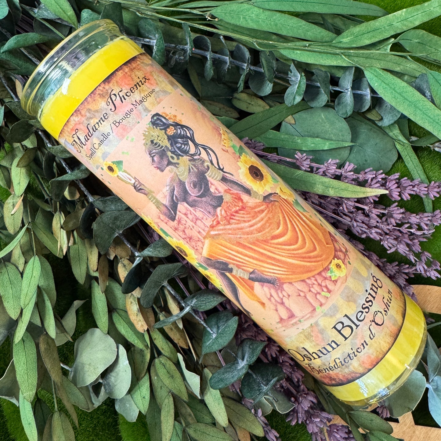 Oshun Blessing Candle
