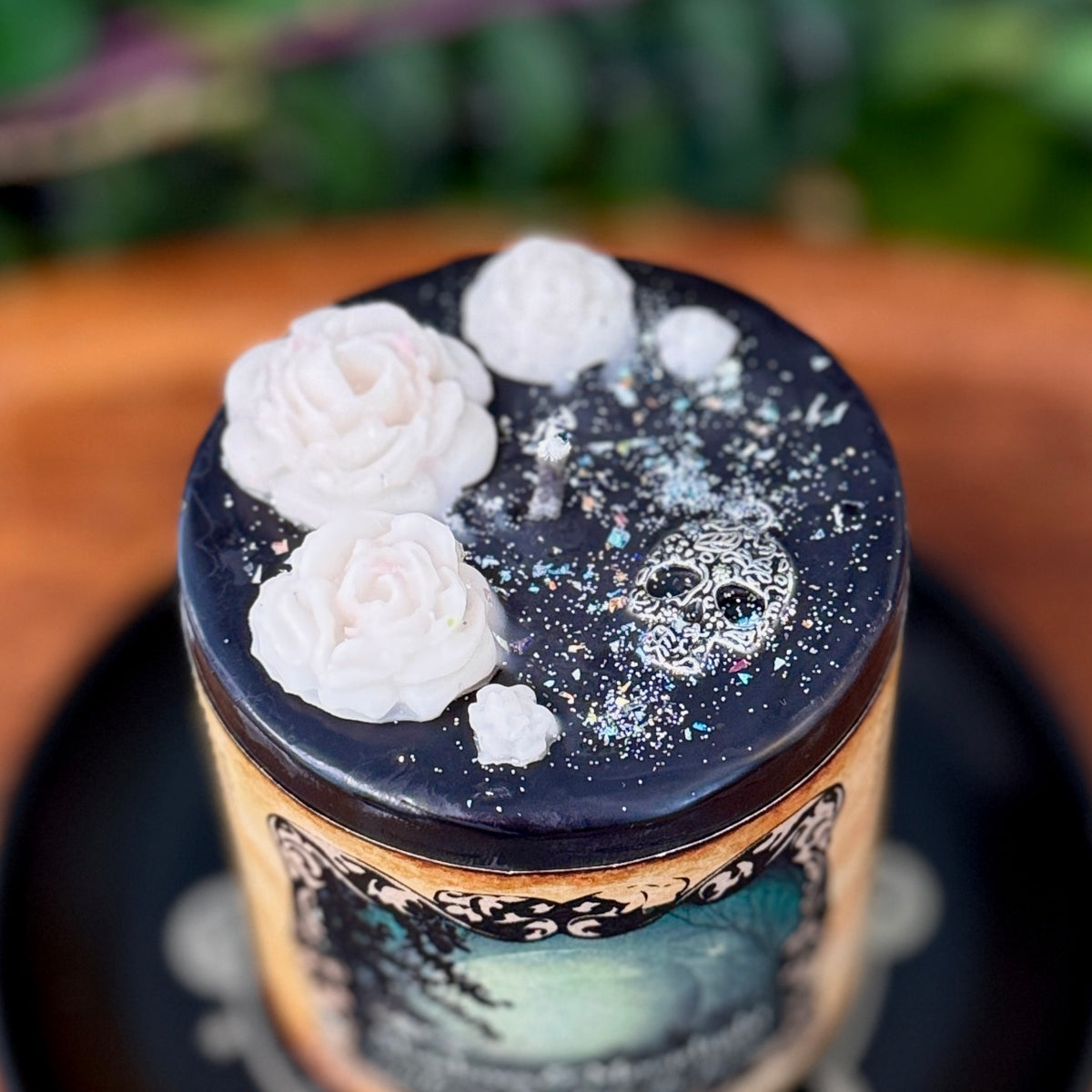 Shadows and Moonlight Offering Chunky Pillar Candle