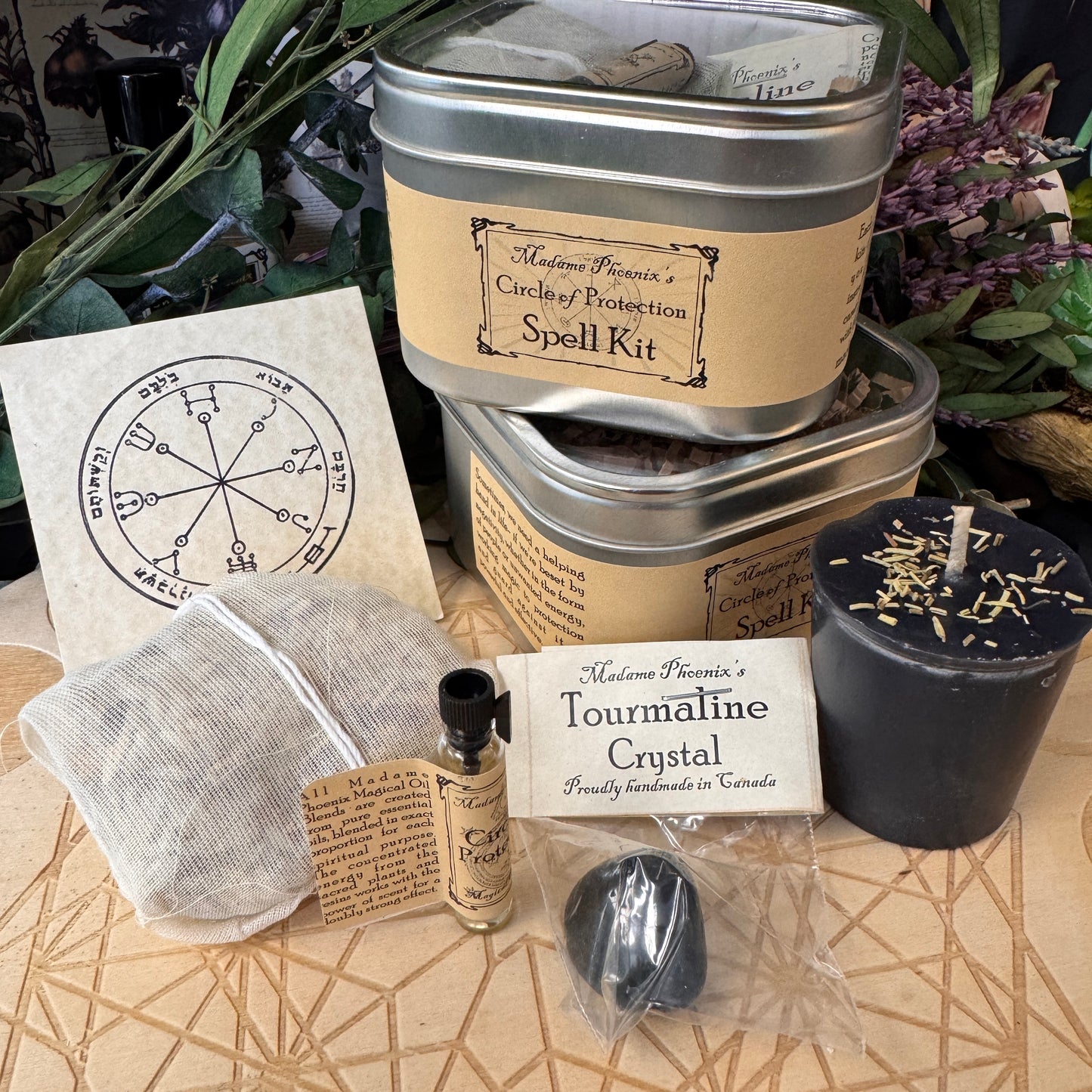 Kit de sorts Cercle de Protection