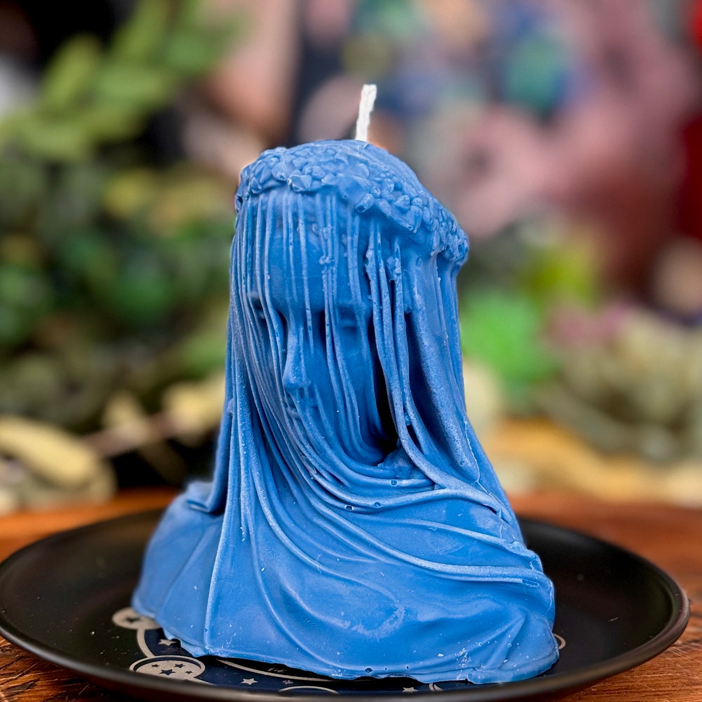 Veiled Goddess Shaped Altar Candles | Hekate | Persephone | Isis