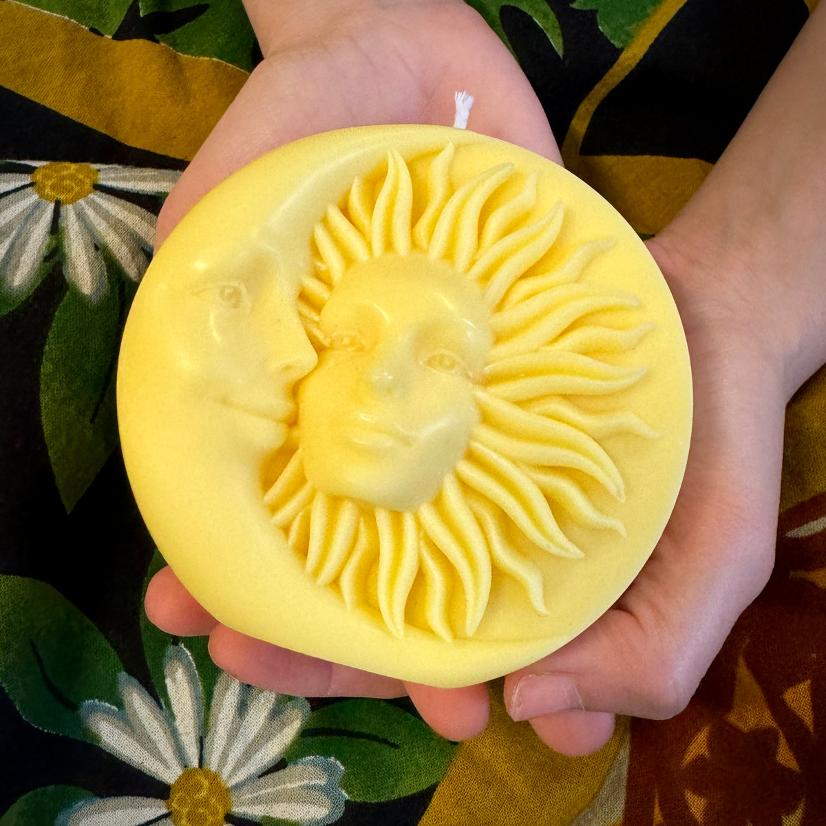 Sun and Moon Shaped Candle