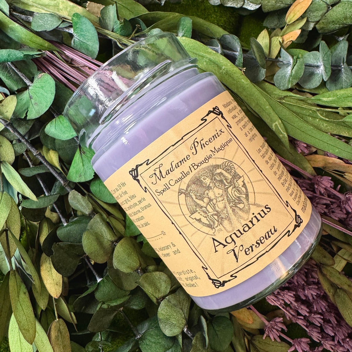 Zodiac Magic Libra Spell Candle