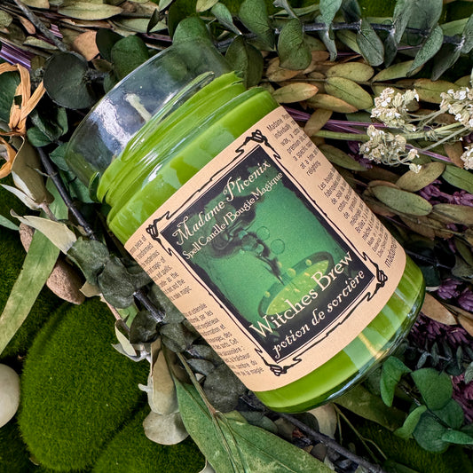 Witches Brew Blessing Candle
