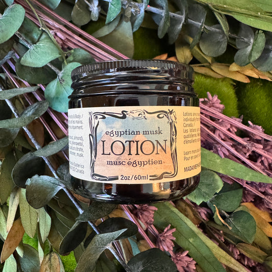 Lotion de sort de musc égyptien