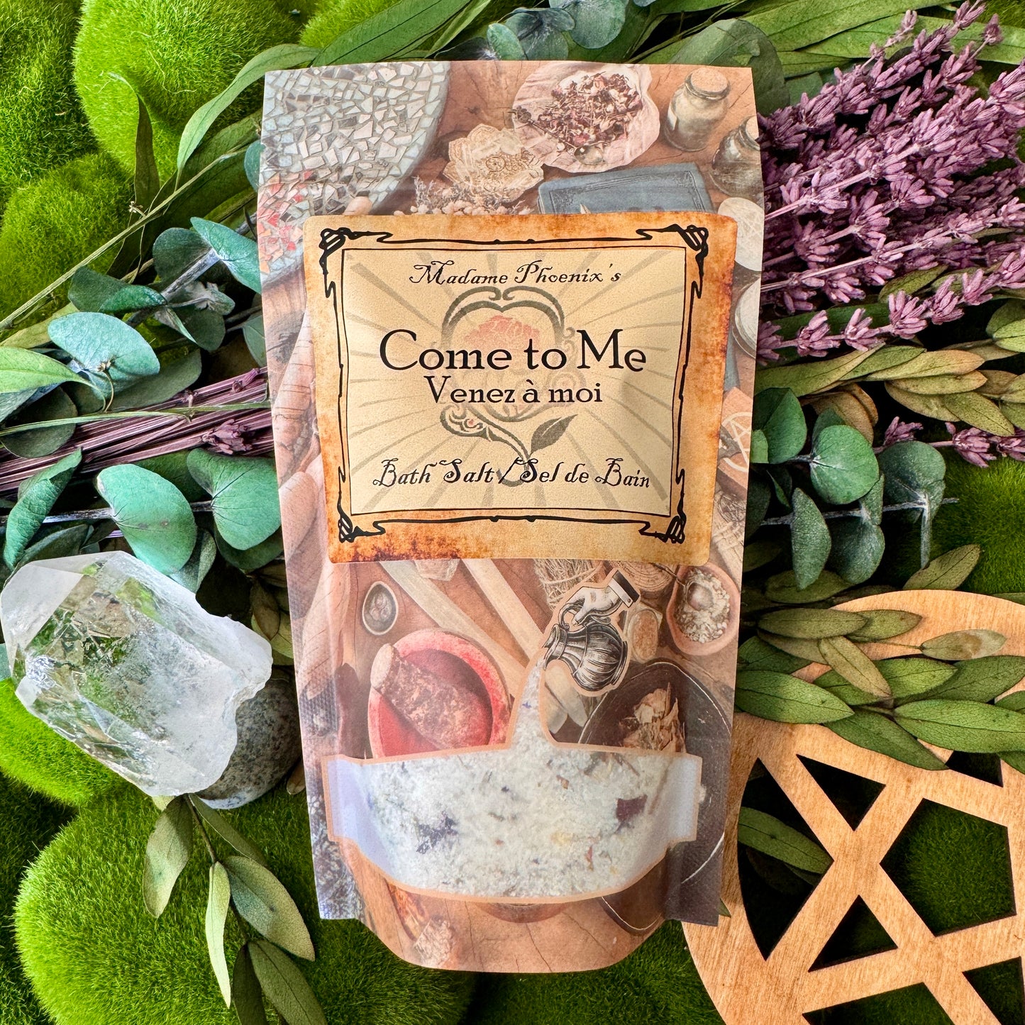 Bain de sorts rituel magique Come to Me Love