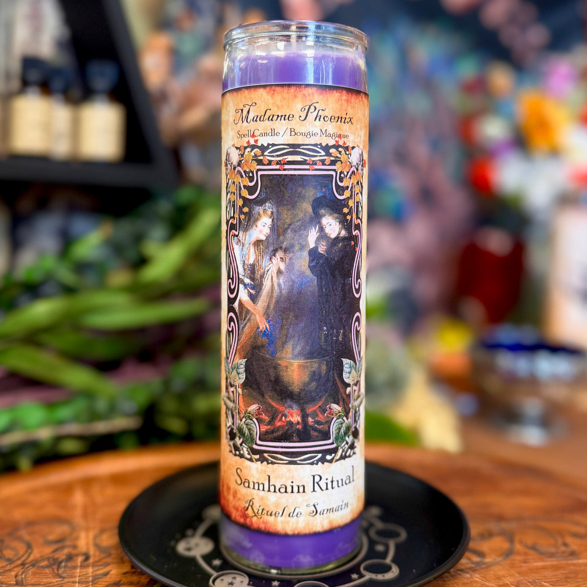 Samhain Sabbat Ritual Spell Candle