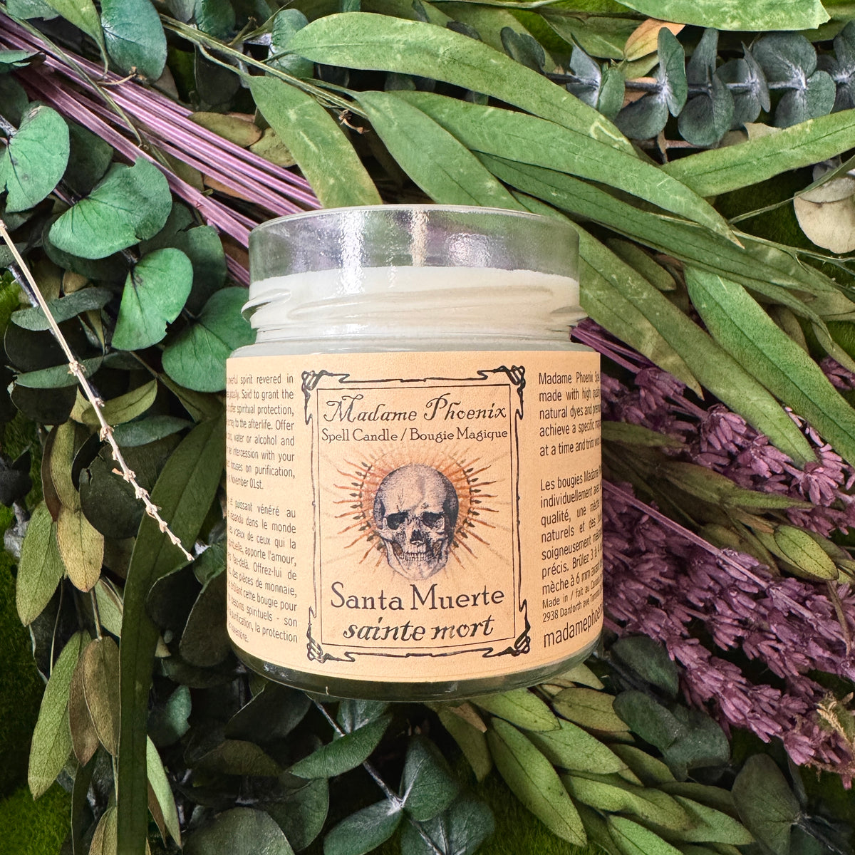 Bougie de sort de Santa Muerte