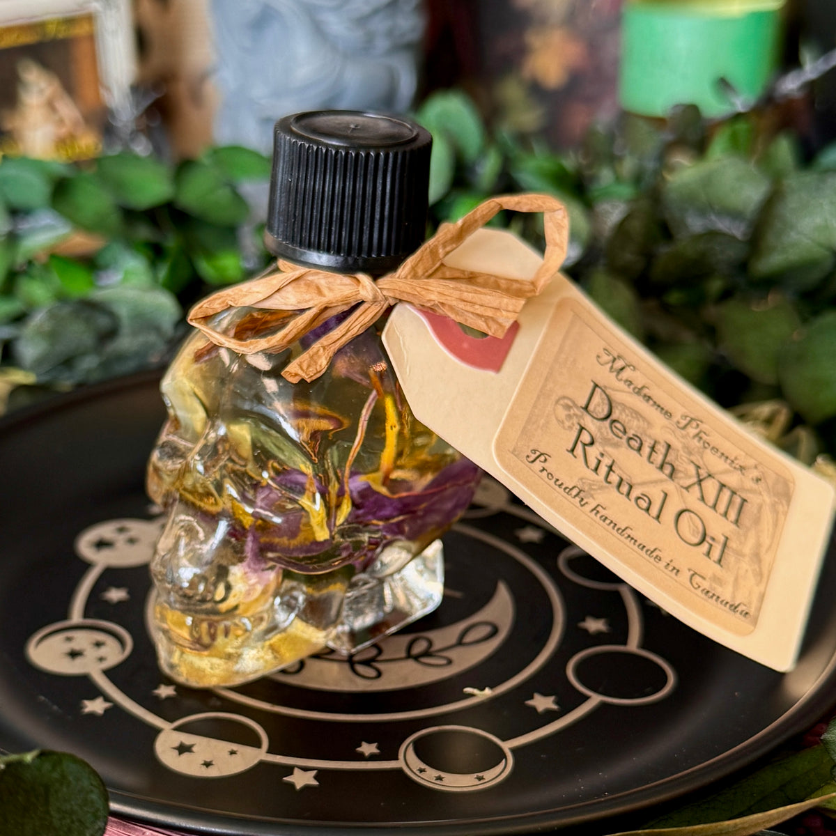 Skull Shaped Oil Bottles