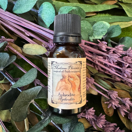 Aphrodite Déesse Magique Amour Bénédiction Huile Essentielle Elixir Compte-gouttes 