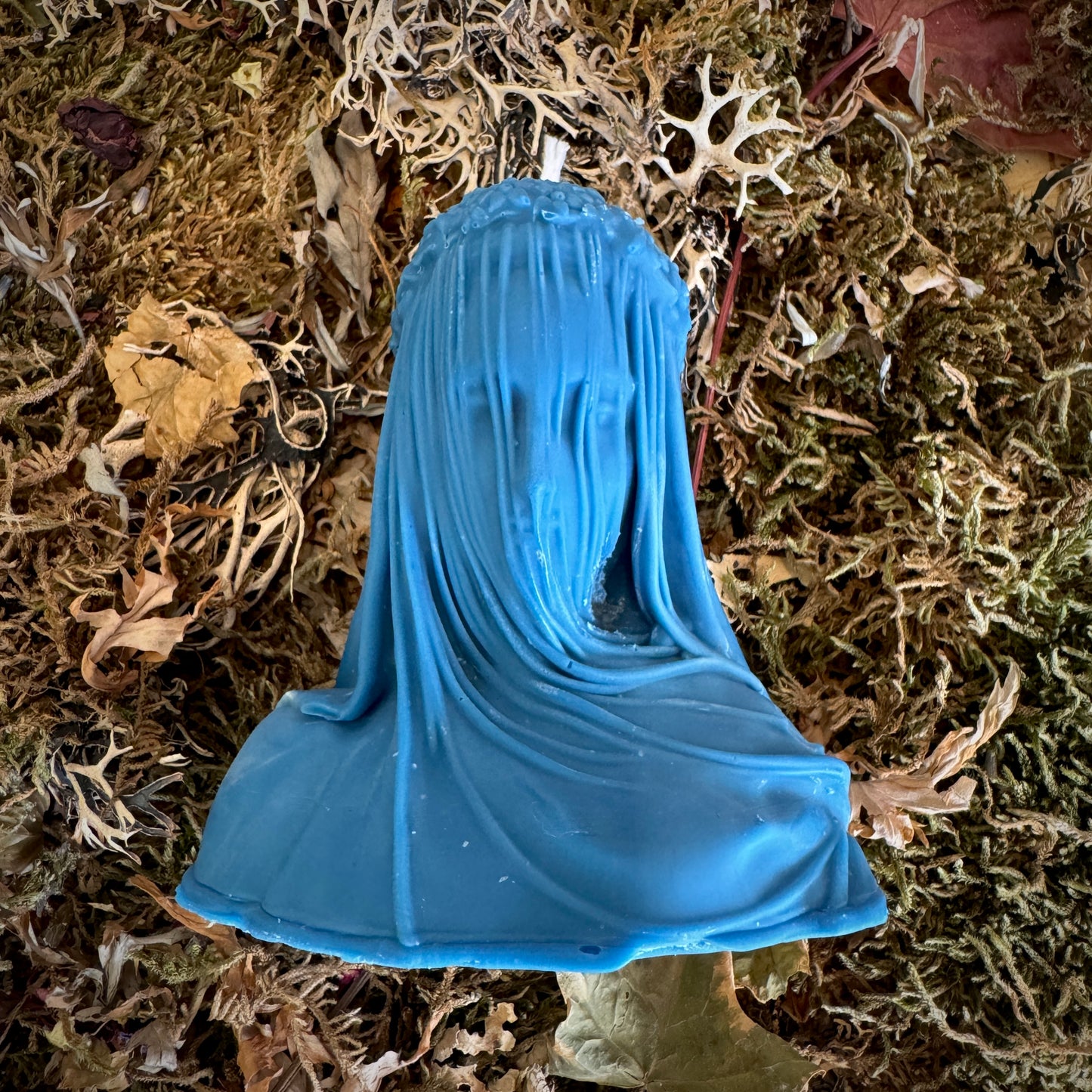 Veiled Goddess Shaped Altar Candles | Hekate | Persephone | Isis