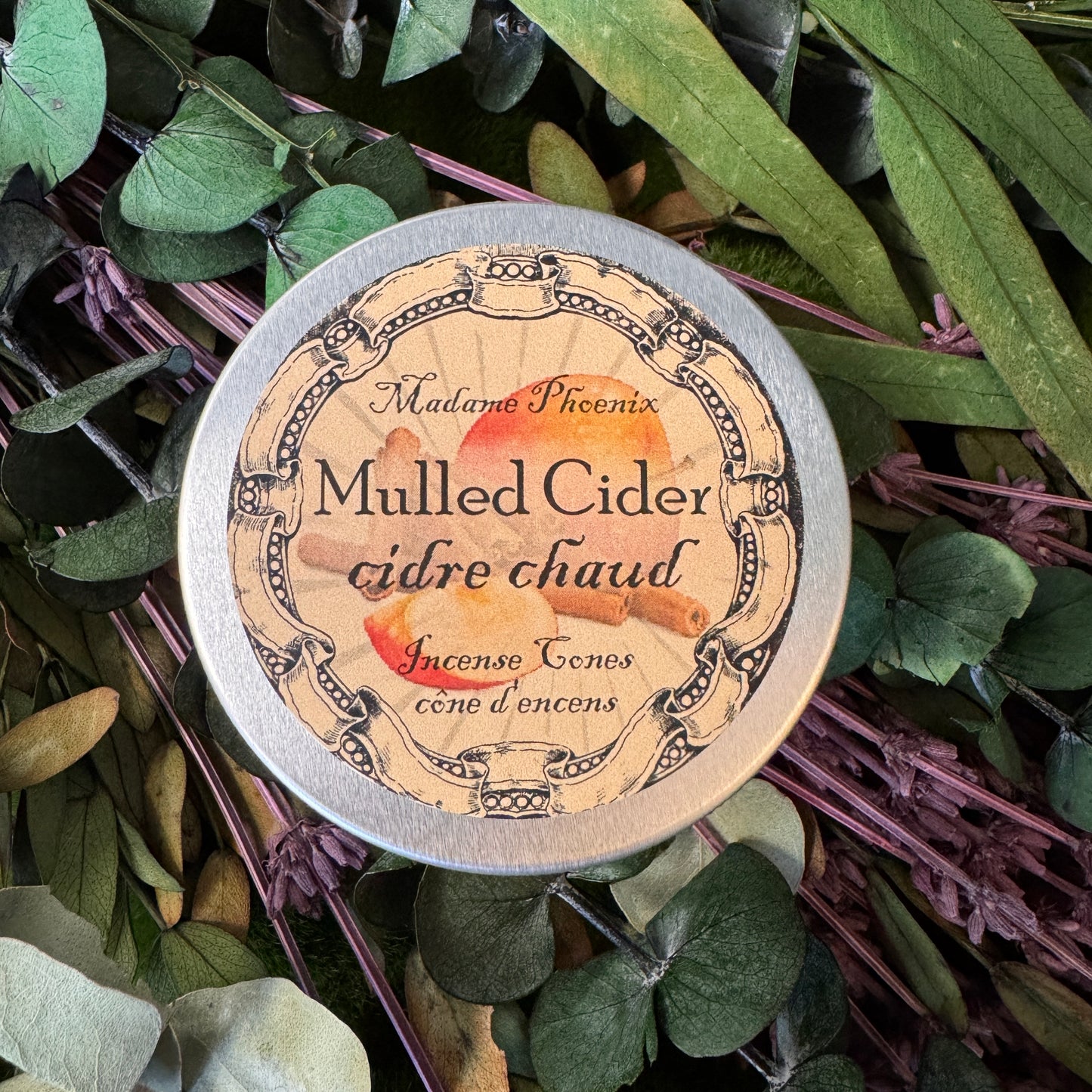 Cone Incense - 1 Tin of 12 Cones