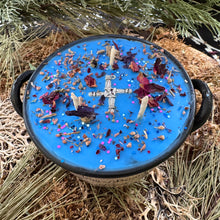 Load image into Gallery viewer, Cauldron of Brigid Imbolc Goddess Altar Spell Candle
