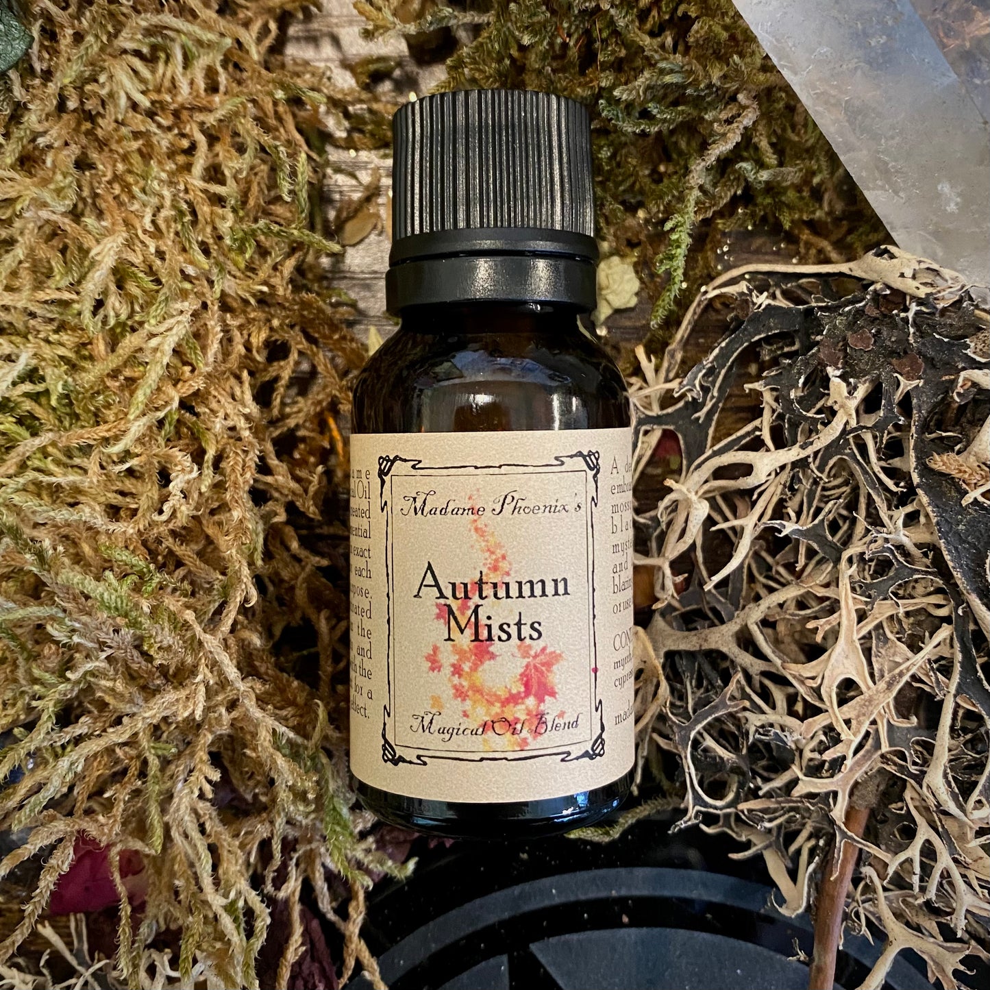 Brume d'automne : un mélange d'huiles saisonnières parfumées pour diffuseur, bain ou corps
