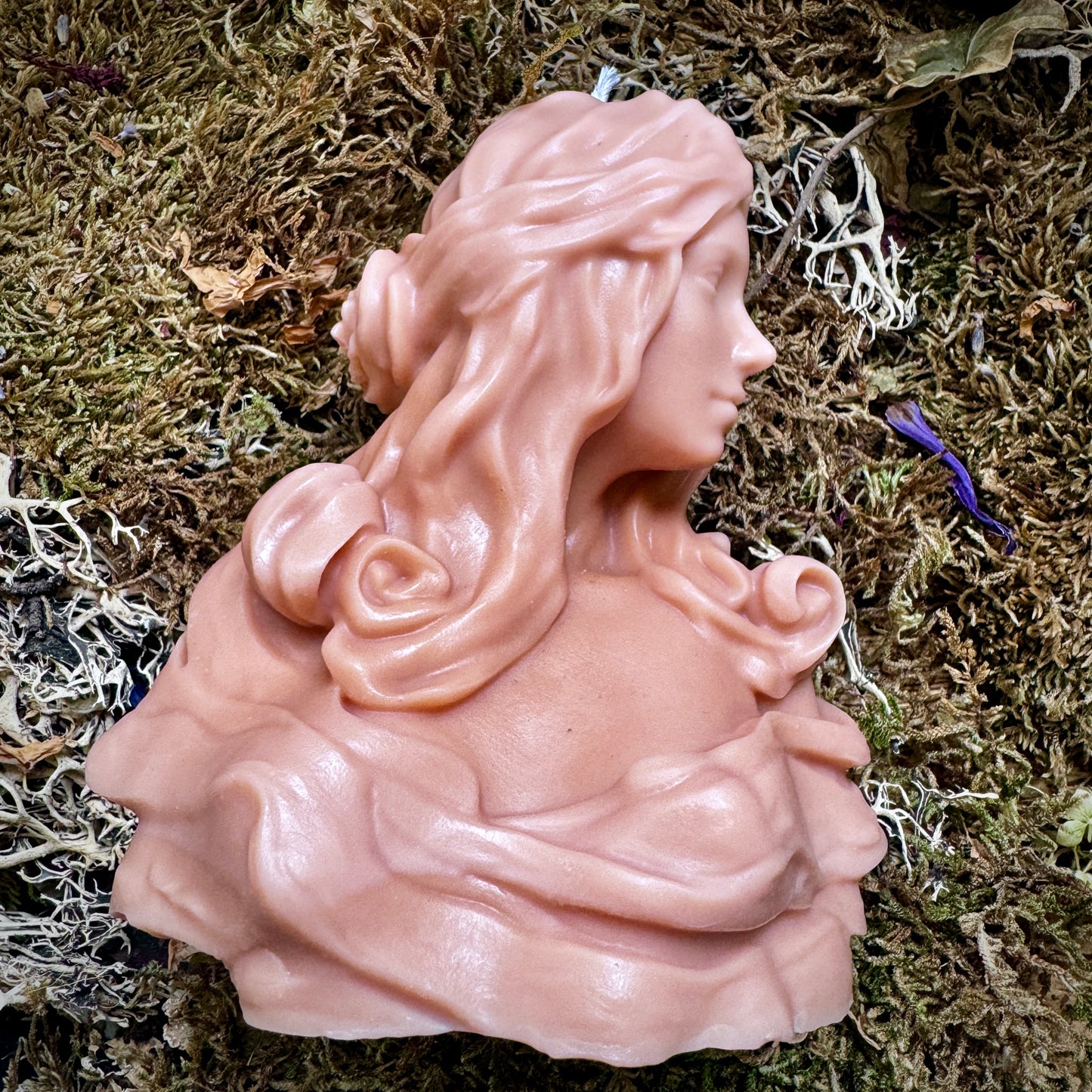 Aphrodite Goddess Sculpture Shaped Candle