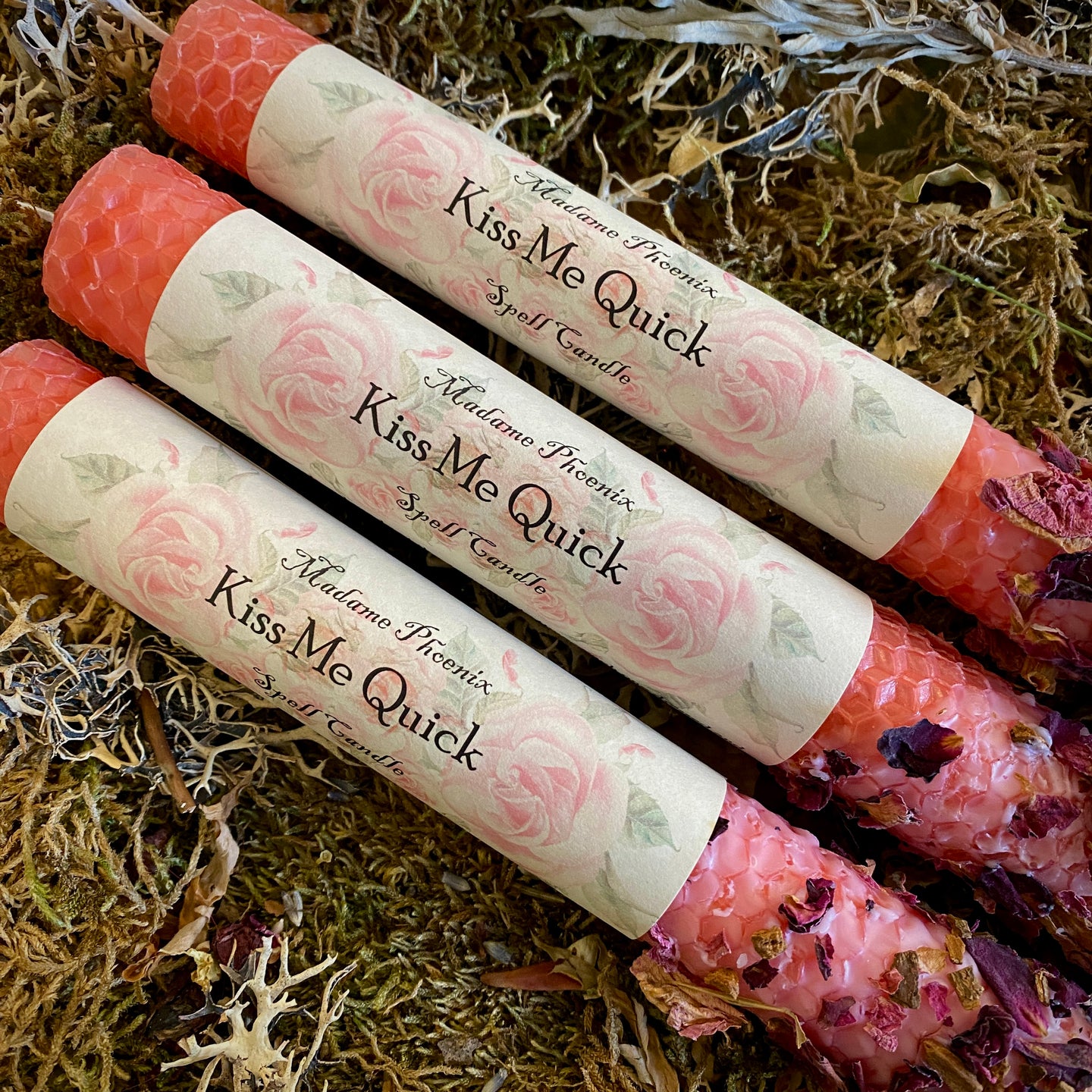 Kiss Me Quick Love Spell Candle