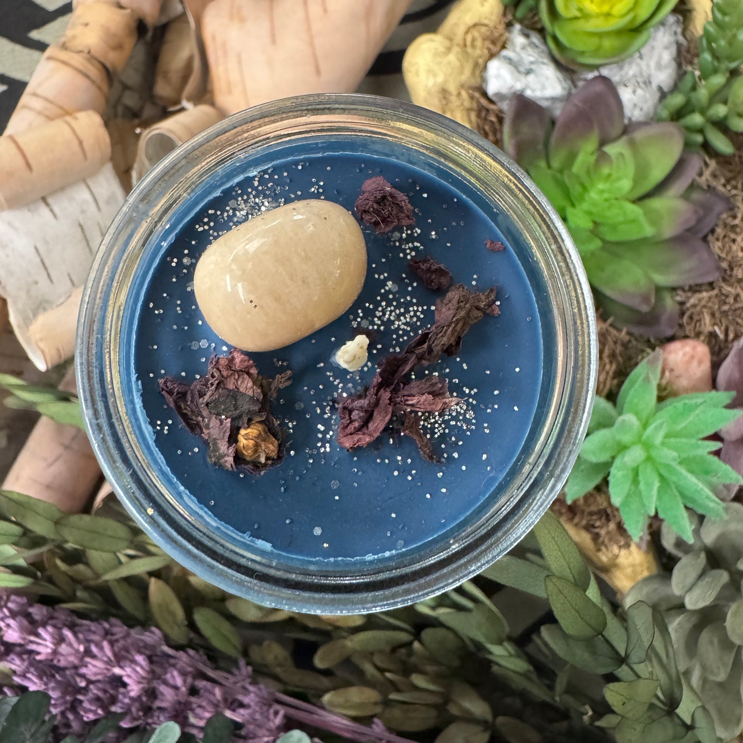 The High Priestess Tarot Magic Spell Candle