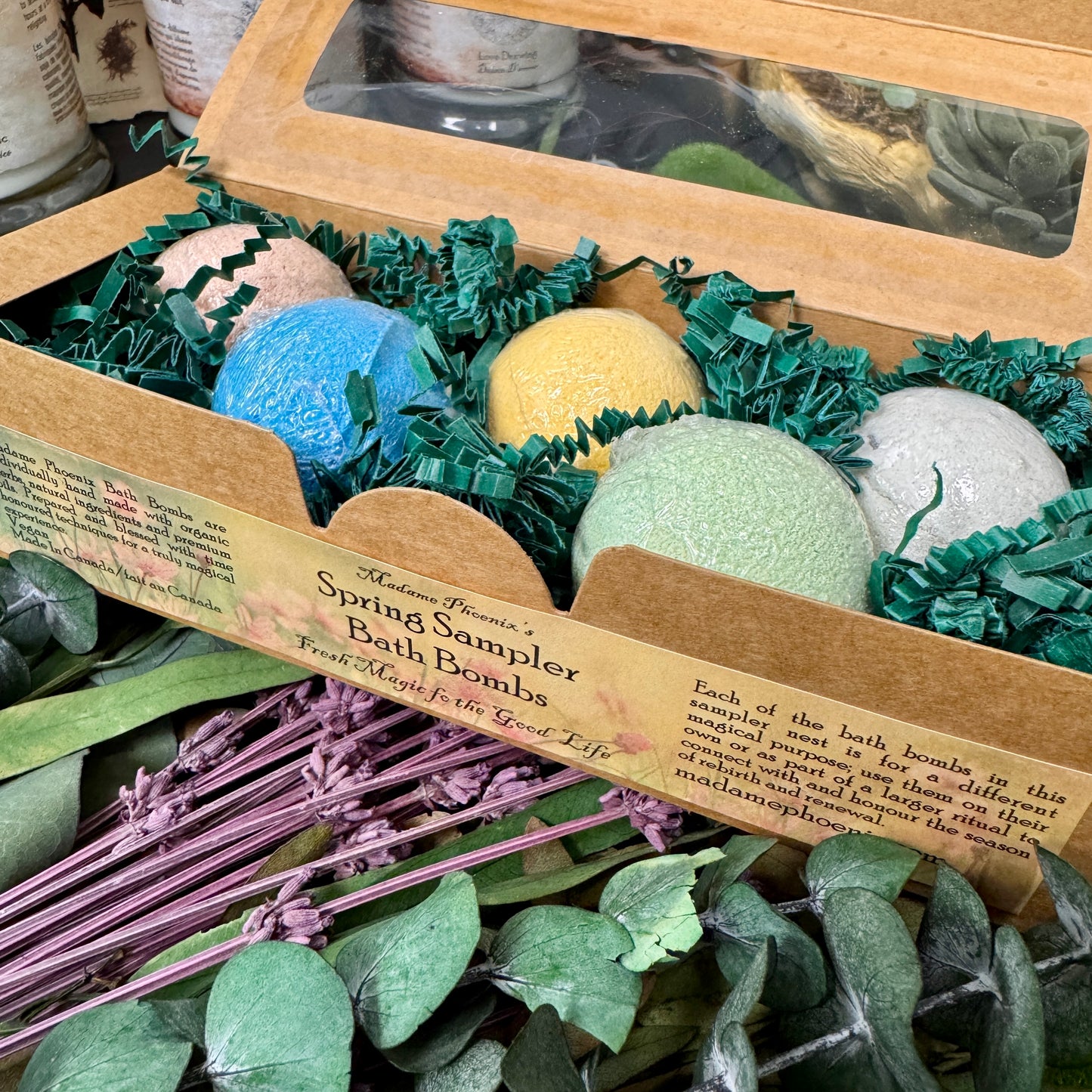 Spring Sampler Magic Bath Bomb Gift Box