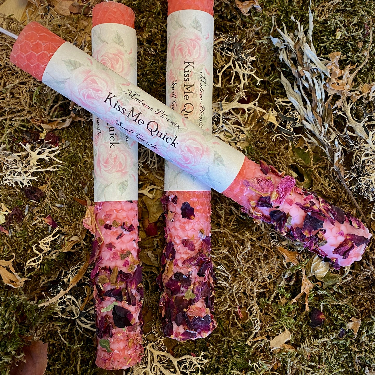 Kiss Me Quick Love Spell Candle