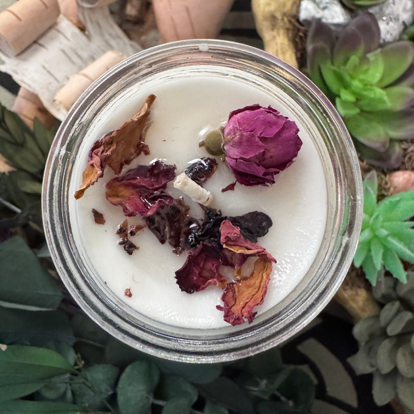 Bed of Roses Spell Candle