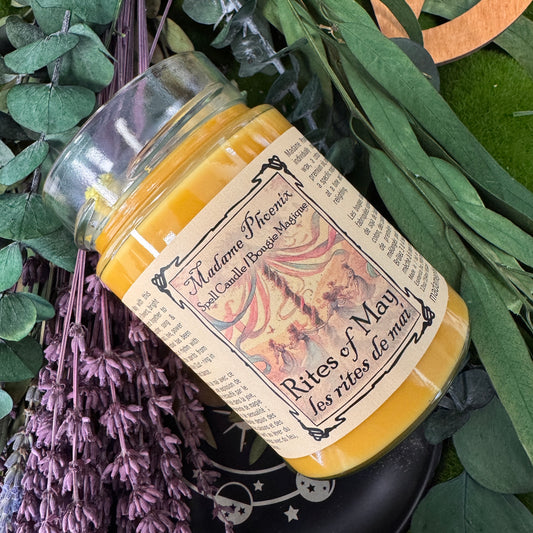 Rites of May Beltane Candle