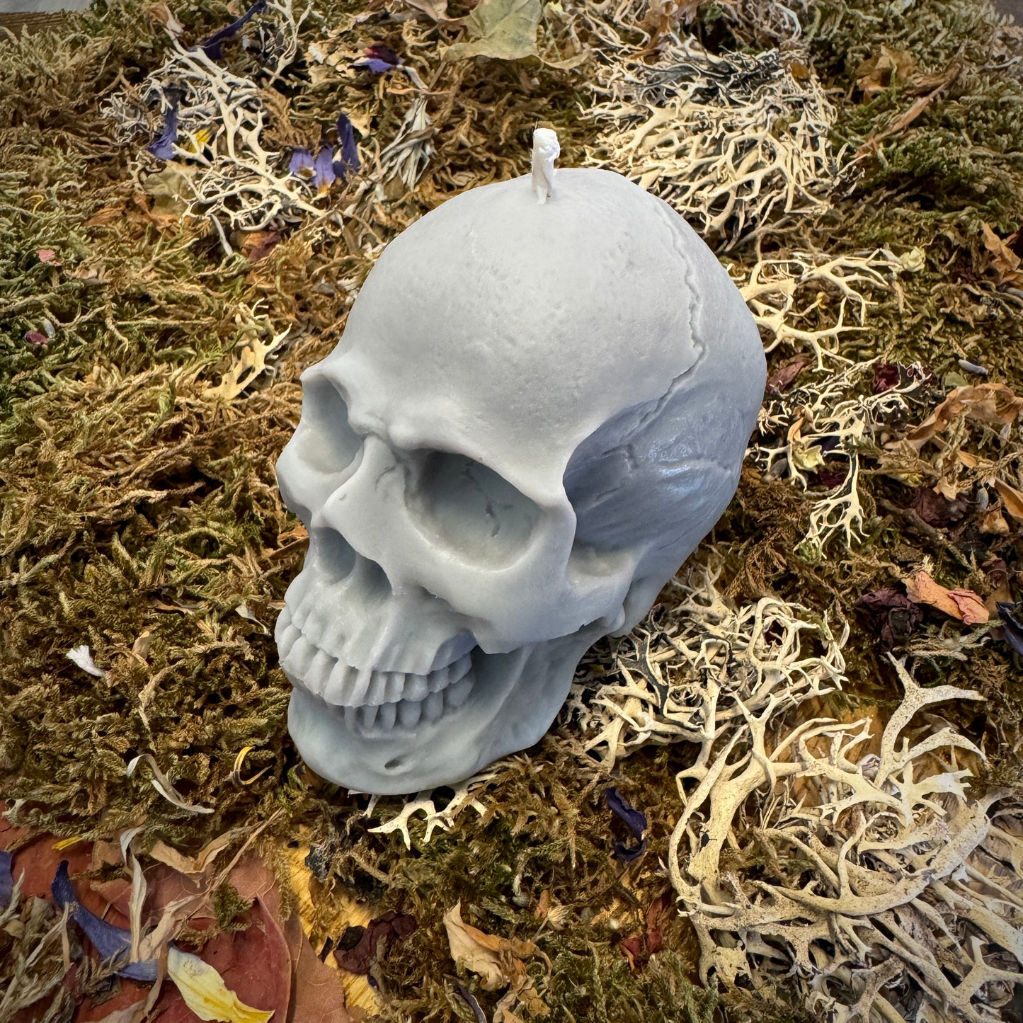 Skull Shaped Candle