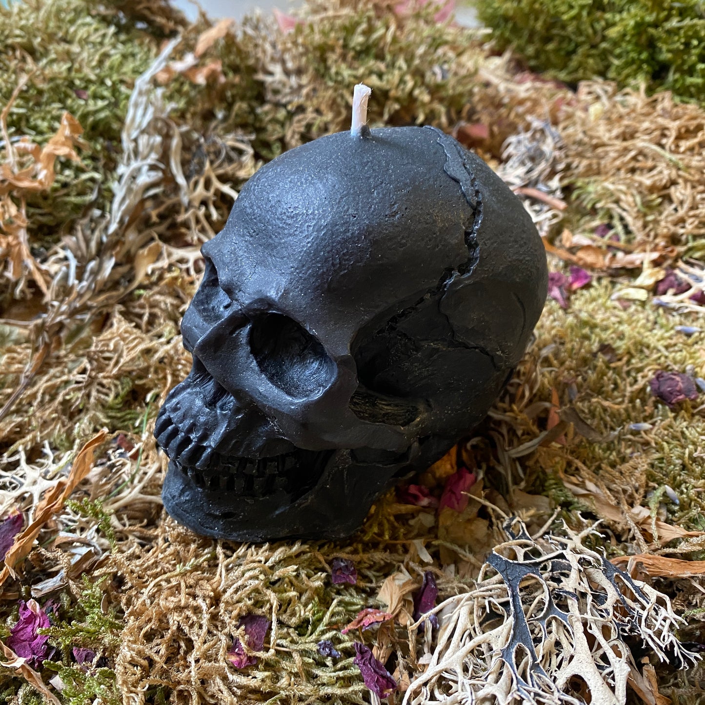 Skull Shaped Candle