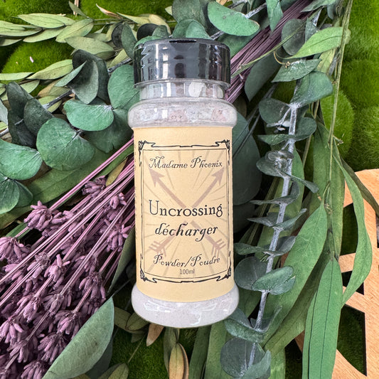 Poudre saupoudrante magique décroisée