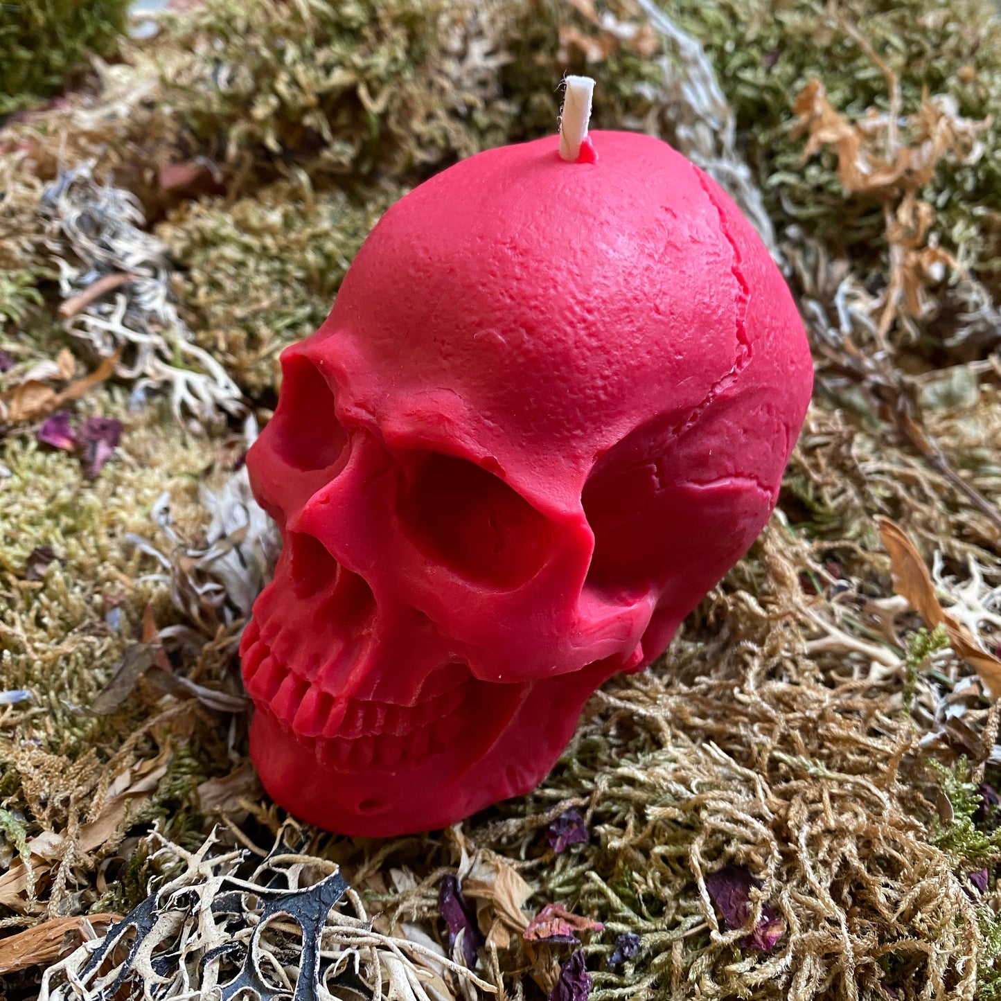 Skull Shaped Candle